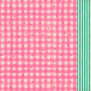 bañador para bebé niña Paper Boat Gingham Stars image-2