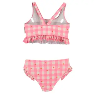 Μαγιό δύο κομματιών για κορίτσι Paper Boat Gingham Stars image-1