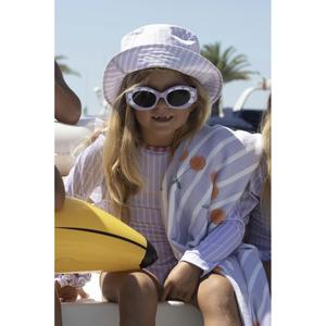 Cappello da pescatore per neonati Paper Boat Lavander Stripes image-1