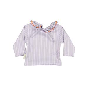 Maglietta a manica lunga da bambina Paper Boat Lavander Cherry image-1