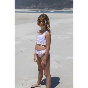 Bikini per bambina Paper Boat Lavander Cherry image-4