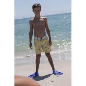 Baby girl swim shorts Paper Boat Lemonberry Classic image-2