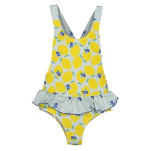 Baby girl 1-piece swimsuit Paper Boat Lemonberry Ruffle