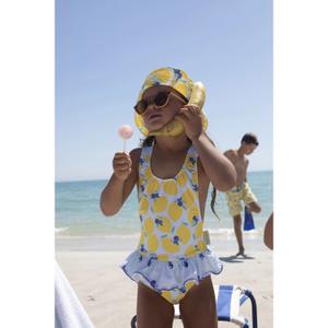 Baby girl 1-piece swimsuit Paper Boat Lemonberry Ruffle image-2