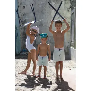 Bañador para niños Paper Boat Pastel Stripes Classic image-3