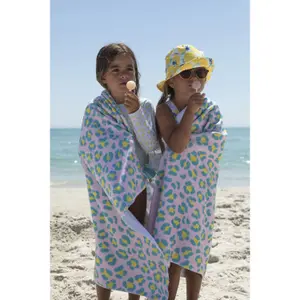 Bath towel Paper Boat Candy Animal Dots image-1