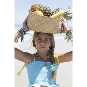 Μαγιό δύο κομματιών για κορίτσι Paper Boat Water garden Smocked image-4