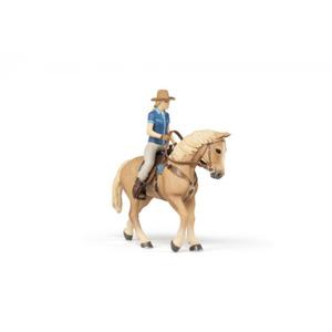 Figurine Papo Cheval western et sa cavalière image-1