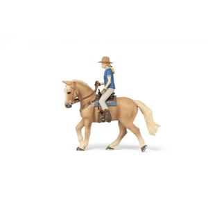 Figurine Papo Cheval western et sa cavalière image-2