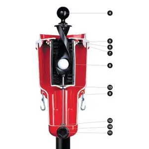 Clé pour lave-balles de golf Par Aide image-0