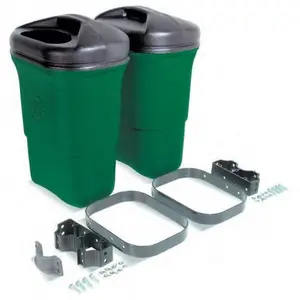 Dubbele prullenbak Par Aide