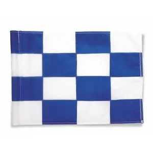 Ναυτική σημαία με καρώ σχέδιο από νάιλον Par Aide image-0