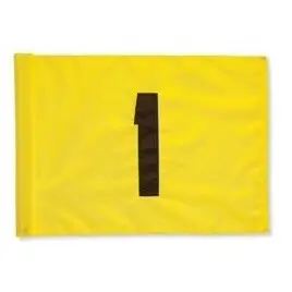 Putting vlag Par Aide chiff noir 1-9 (x9)