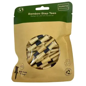 Tiered bamboo tea set Pareto (x20) image-2