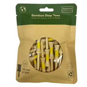 Tiered bamboo tea set Pareto (x20) image-2