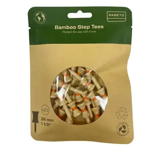 Tiered bamboo tea set Pareto (x20) image-2