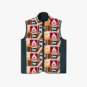 Omkeerbaar fleece zonder mouwen Parlez Duality image-1