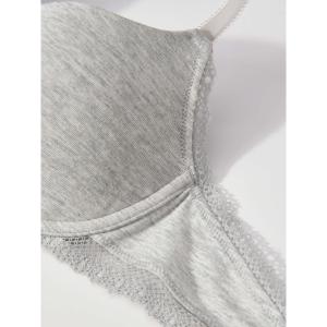 Underwired balconette bra for women Passionata Charlotte image-1