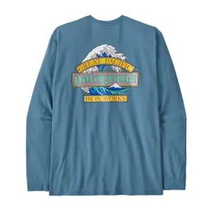 Μπλούζα με μακριά μανίκια Patagonia Great Waves Responsibili image-0