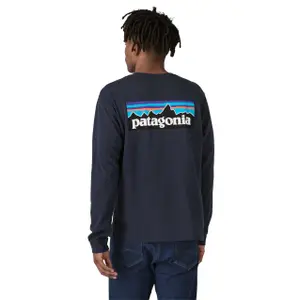 Μπλούζα με μακριά μανίκια Patagonia P-6 Logo Responsibili image-3