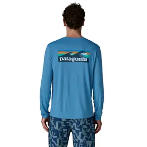 Μακρυμάνικο μπλουζάκι με λογότυπο Patagonia Cap Cool Daily image-3
