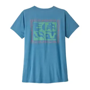 T-shirt femme Patagonia Cap Cool Daily - '73 Skyline image-1