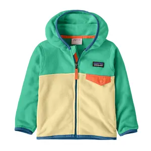 Babyfleece med hætte Patagonia Micro D Snap-T image-0