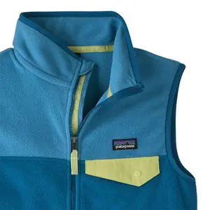 Gilet senza maniche bambino Patagonia Micro D Snap-T image-3