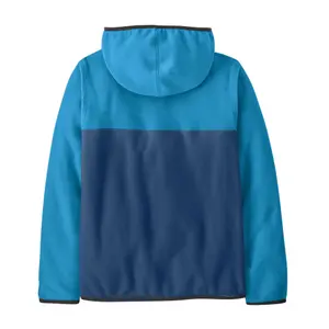 Children's hooded fleece Patagonia Micro D Snap-T image-1