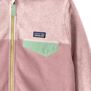 Children's hooded fleece Patagonia Micro D Snap-T image-3