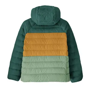 Doudoune à capuche en duvet réversible enfant Patagonia image-1