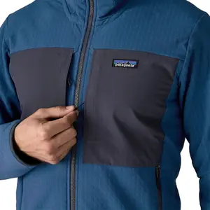 Hooded zip jacket Patagonia R2 TechFace image-4