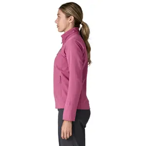 Women's zipped fleece Patagonia R1 CrossStrata image-4