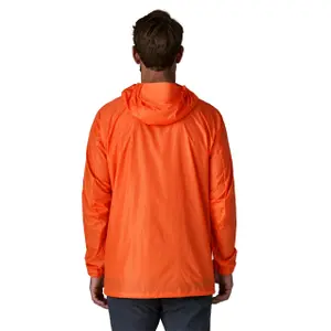 Hooded waterproof jacket Patagonia Houdini Rock image-3