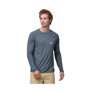 T-shirt met lange mouwen Patagonia Cap Cool Trail Graphic image-1