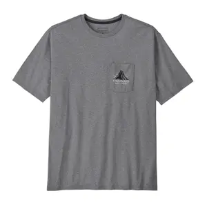T-shirt Patagonia Chouinard Crest Pocket Responsibili image-0