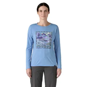 Långärmad T-shirt för kvinnor Patagonia Cap Cool Daily Graphic image-1