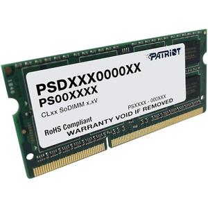 Mémoire RAM PC Patriot SODIMM DDR3 Signature Line PC3-12800