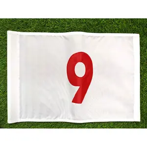 Fanion tubulaire Pattisson 1-9 rouge (x9)