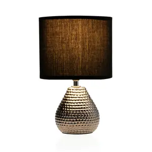 Table lamp Pauleen Sip of silver E14 image-1