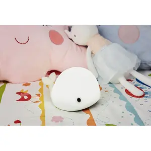 Silicone nightlight Pauleen Night Whale USB image-2