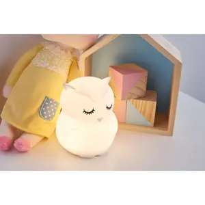 Silicone nightlight Pauleen Night Owl USB image-3