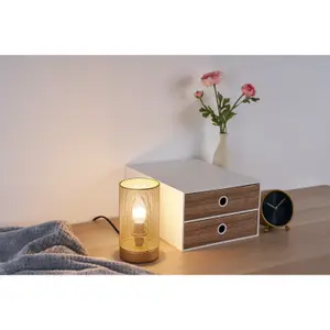 Tischlampe Pauleen Golden Mesh E14 image-3