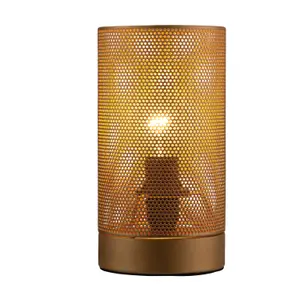 Tischlampe Pauleen Golden Mesh E14 image-0