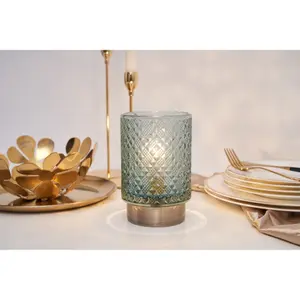 Lampada da tavolo mobile con timer a batteria Pauleen Modern Glamour image-2