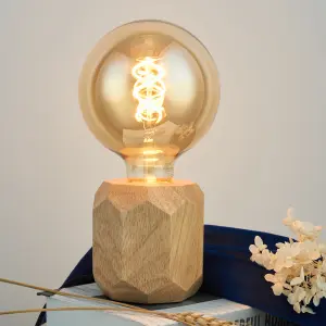Lampa stołowa Pauleen Woody Sparkle E27 image-0