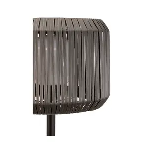 Outdoor synthetic rattan floor lamp Pauleen Sunshine Elegance image-2