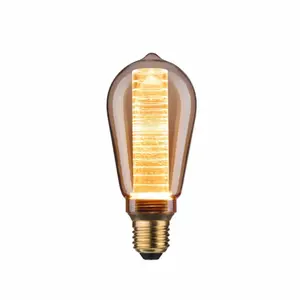 Lampadina a led Paulmann ST64 amp int spirale E27 image-0