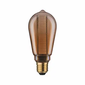 Lampadina a led Paulmann ST64 amp int spirale E27 image-1