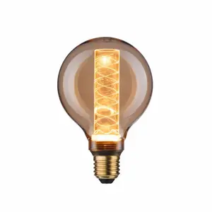 Led-Glühbirne Paulmann G95 amp int spirale 230lm E27 image-0